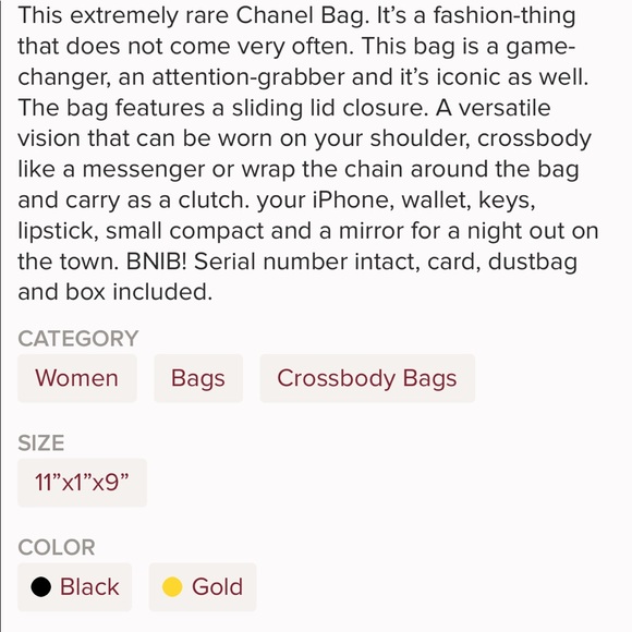 🔥💫Rare Chanel Runway Crossbody💫🔥 - Picture 8 of 8